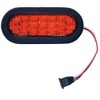 Reliable Aftermarket Parts RAParts 1-019-03-305 Red 6" Oval LED Light