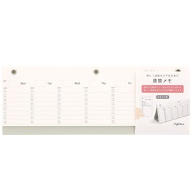 Sunstar S2817268 Lightia Weekly Memo, White