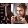 Solingen Beard Scissors Moustache Scissors 10.5 cm Rounded Ends