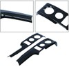 Generic Carbon Fiber Center Console Dashboard Panel Frame Trim Bezels