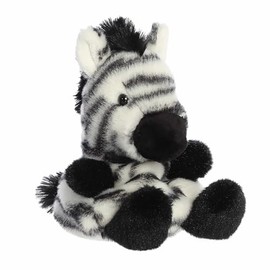 Aurora® Adorable Palm Pals™ Grévy Zebra™ Stuffed Animal - Fun Collectible Plush for Kids and Adult Collectors - Perfect for Decorating Rooms and Birthday Gifts - White 4 Inches