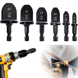 DODIYDO Copper Pipe Expander, 6 Pieces Expander for Copper Pipes, Expander Tips for Copper Pipe in Air Conditioning, Extension for Soft Copper Pipes (LBK-6pcs)