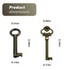 VIDABTE KY-5 KY-13 Hollow Barrel Skeleton Key for Antique Vintage