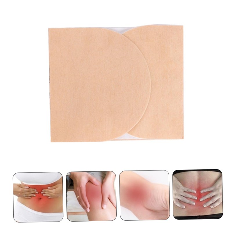 Healeved 4pcs Moxibustion Heat Patches for Joint Self-heating Wormwood Plasters
