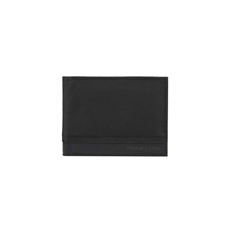 Travelon RFID Blocking Billfold, Black, One Size