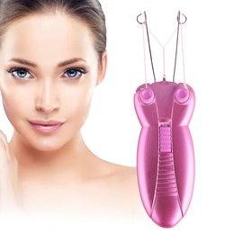 Facial Hair Remover for Women, Electric Epilator Face with Cotton Thread, Simple and Safe Hair Remover, Suitable for Face and Body, Highly Effective Hair Removal