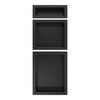 Tile Redi USA RNT166S-14-20 Shower Shelf, 16" x 40", Black