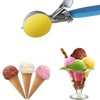Stainless Steel Ice Cream Scoop Set Dishers Scoops Cookie Scoop