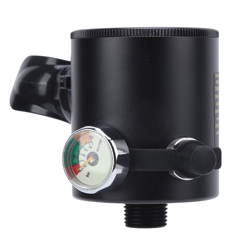 DIDEEP 0.5L Scuba Oxygen Cylinder Head Breather Valve Adapter for