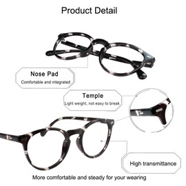 YEIN Gift Package 2 Pairs Of Bifocal Reading Glasses, Photochromic Gray Sunglasses, +0.75/+3.50 Magnification for Men/Women