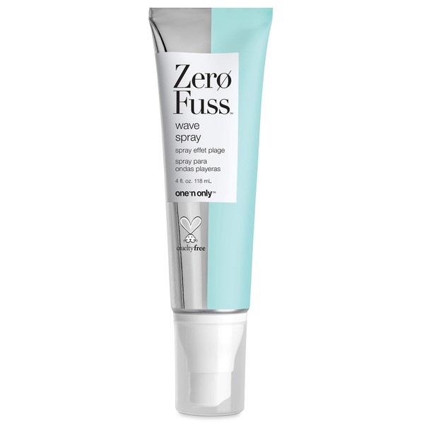 Zero Fuss Wave Spray, Lightweight, Creates Separation and Texture with No Sticky Feel, Matte Finish, Non-Drying Designed to Create Volume, 4 Fl. Oz