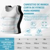 4pcplayera Playeras Reductora Para Hombre Playera Compresion