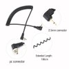 Flash Sync Cable, 2.5mm PC Sync Cable with Screw Cap,
