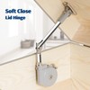 RUYUFE Lid Stay 105 Degree Open with Soft Close, Lid