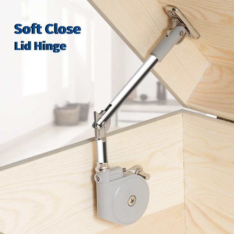 RUYUFE Lid Stay 105 Degree Open with Soft Close, Lid