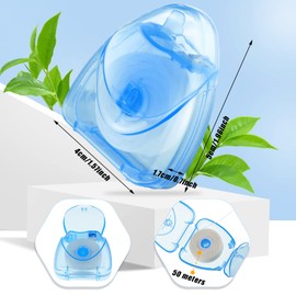 Hilo Dental de Viaje Mini Cajas de Hilo Dental Portátiles Hilo Dental Encerado de Menta para Dientes de Adultos, Cada Uno de 164 Pies/ 50 Metros (48)