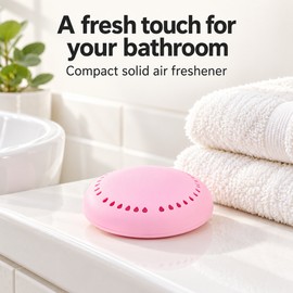 2-Piece Solid Air Freshener for Home & Car – Long-Lasting Fragrance for Bathroom, Bedroom, Closet & Vehicle