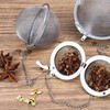Stainless Steel Mesh Tea Infuser,2,2.8,3.5 inch Tea Infuser for Loose