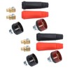 Welding Cable Panel Connector High Security Stable Power Supply 12Pcs