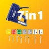 Rapid RPC7 7-in-1 Hand Stapler - for Upholstering, Cable Attaching,