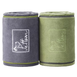 PETTOM Dog Towels for Drying Dogs 2 Pack Microfibre 90x50cm(35.43x19.69in)