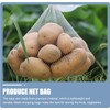100 Piezas Bolsa De Malla PláStica Para Frutas Y Verduras
