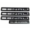 4Pcs Kit 2019-2026 Sierra Denali Letters Emblems 1500 HD 2500