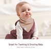 Lulumoon Muslin Baby Bibs 100% Cotton Baby Bandana Drool Bibs