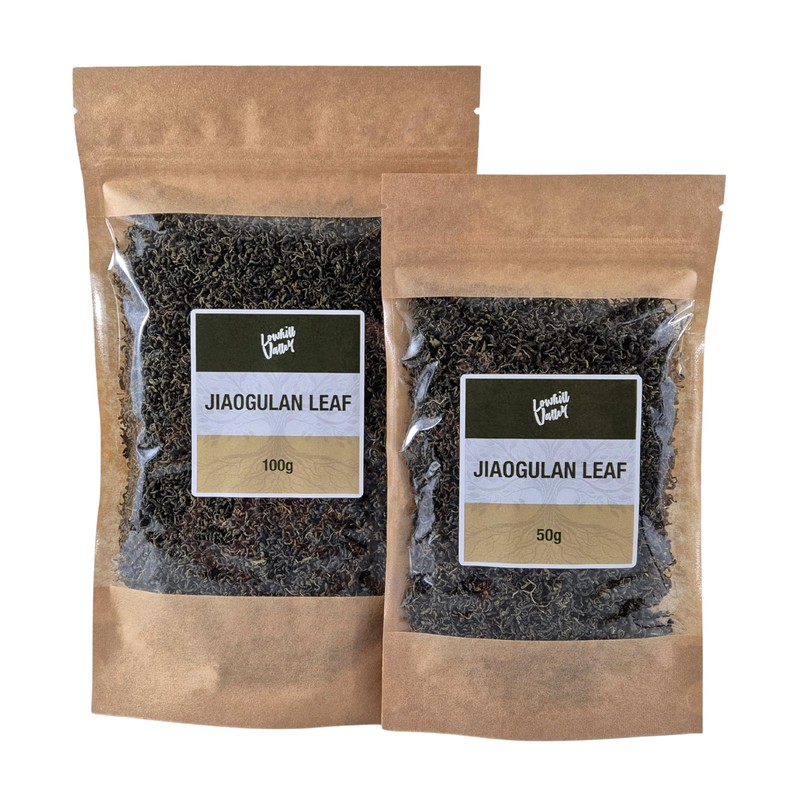 Lowhill Valley Jiaogulan Leaf Tea - Cut and Dried Gynostemma