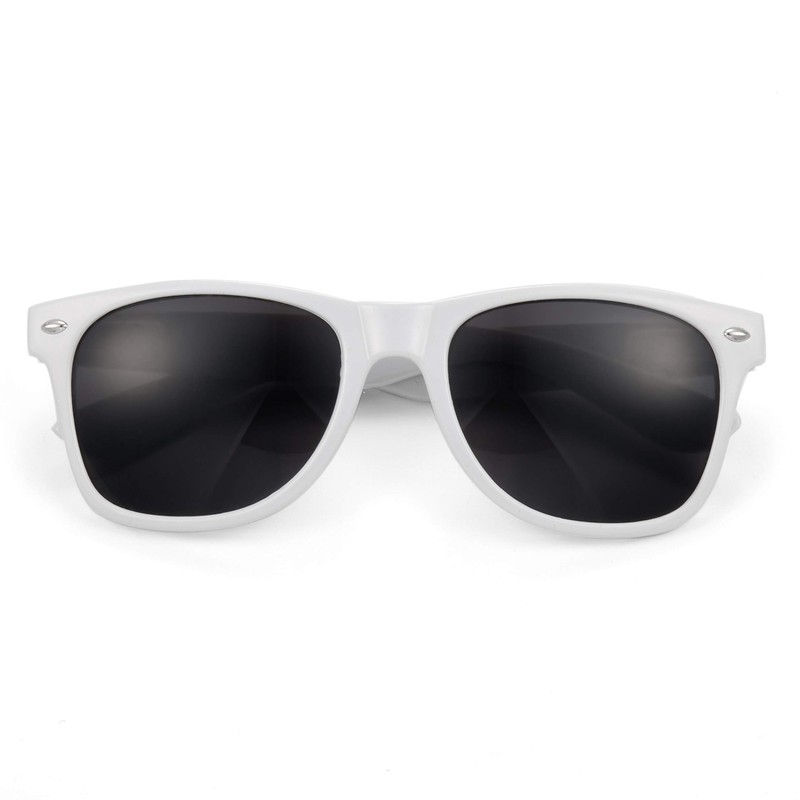 Underground Kulture White Drifter Style Sunglasses UV400 Unisex