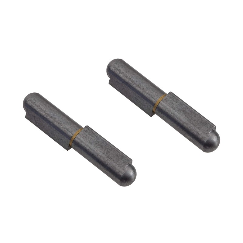 Gedotec Door Hinge for Welding Metal Welding Hinges 2-Piece for