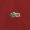 Lacoste 100% Cotton Percale Sheet Set, Solid, Chili Pepper, King