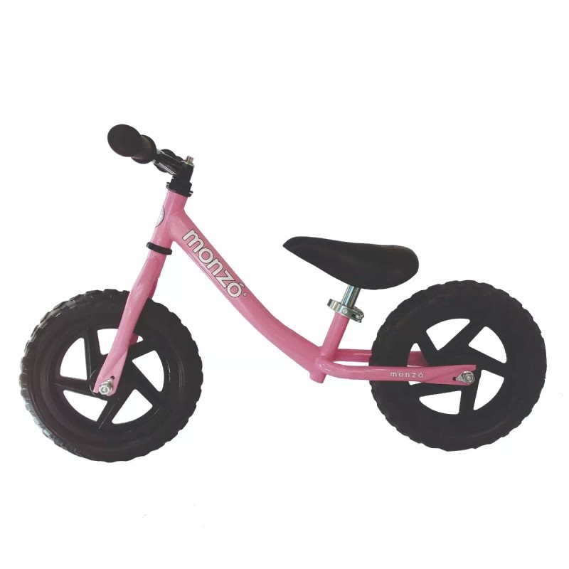 Monzó Bicicleta Sin Pedales Monzó Modelo M Negra, Balance Bike,