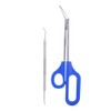 Toenail Scissors with Long Handle, Stainless Steel Pedicure Nail Tool