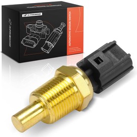 A-Premium Engine Coolant Temperature Sensor [2 Pins] Compatible with Jeep, Dodge, Chrysler, Mitsubishi & Plymouth Models - Grand Cherokee Caravan, Wrangler, Ram 1500, Town & Country, Eclipse, Breeze