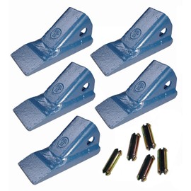 H&L Tooth Company 23SP Fabricated Backhoe Bucket Teeth w/Forged Blade + 23FP Flexpins (5-Pack) for Deere, Case, JBC, and More. Made in The USA! | 23 | 230 | D39093 | U13929 | 8023