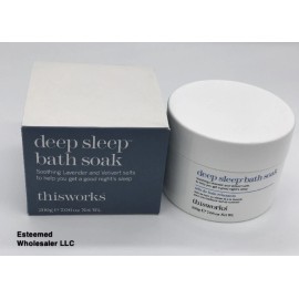THISWORKS Deep Sleep Bath Soak Soothing Lavender & Velvet Salts 7.06oz
