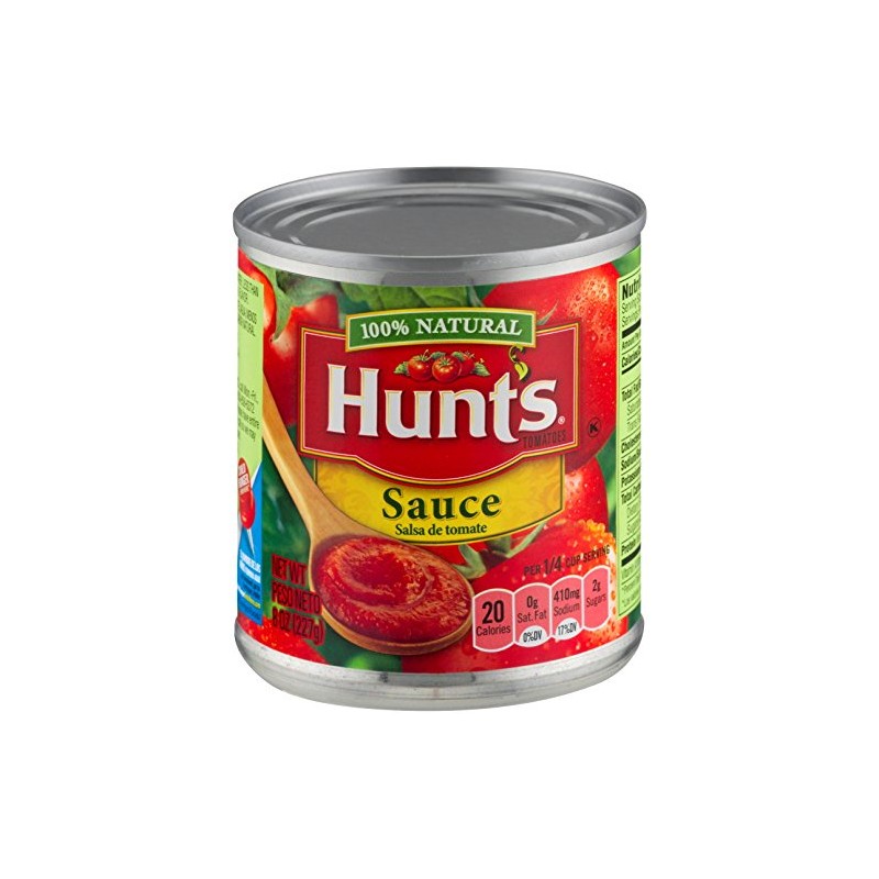 Hunt's Tomato Sauce, 8 oz Can (Pack of 32)