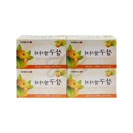 Skin Massage Apricot Soap Face Wash Cleansing Scrub Moist / 피부 맛사지 살구 비누 세안 클렌징 스크럽 촉촉