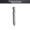 Utoolmart Pozidriv Screwdriver Bits, PZ3 Pozidriv Head Screw Driver Bit,