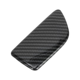 REPAIROCK 1 Pc Glove Box Handle Switch Cover Trim for Ford Maverick 2022-2024 Passenger Storage Grab Handle Button Trim Carbon Fiber Pattern ABS Black