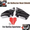 Unbranded Air Heat Deflector Saddle Shield Heat Fit For Sportster