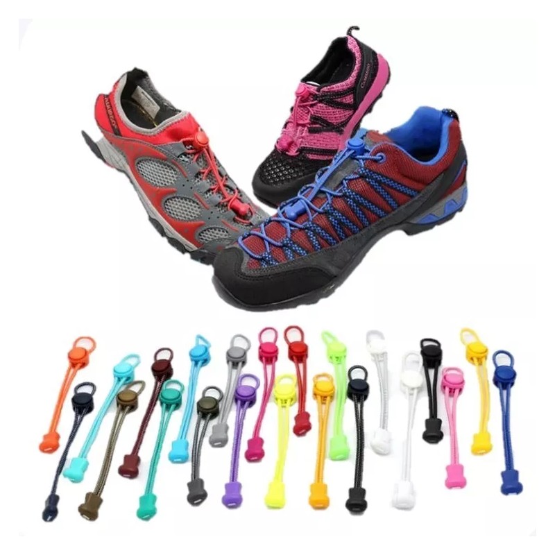 Patry Deluxe 8x Pares Agujetas Elasticas Deportivas Run Adultos Y