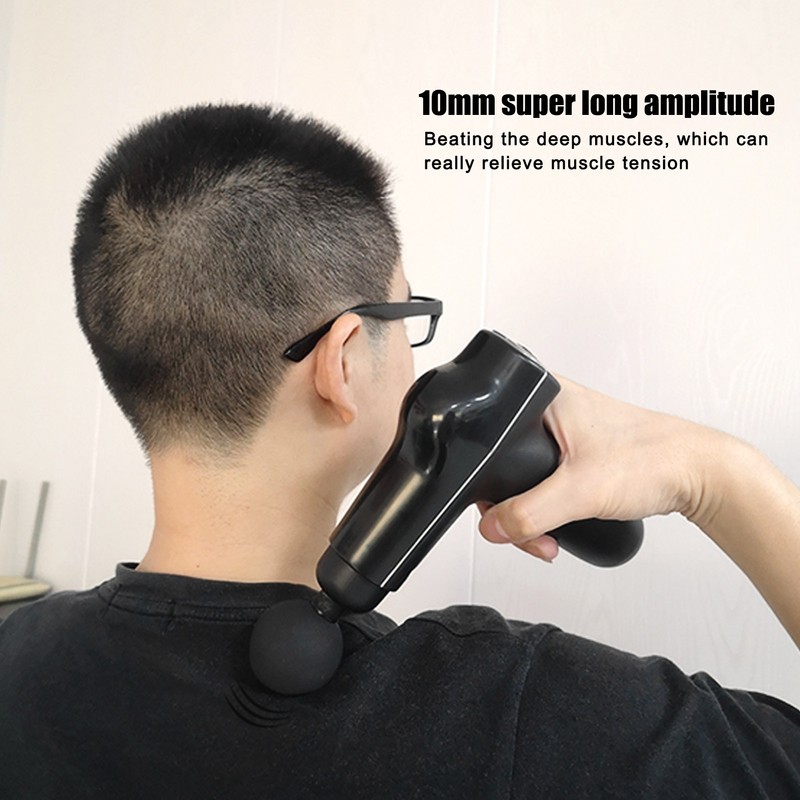 Mini Portable Electric Muscle Stimulator Body Relaxation Massager with 3