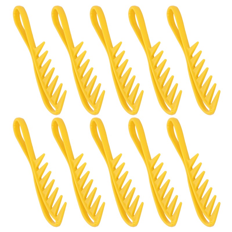 10pcs Wide Tooth Comb Large Texture Combs Wide Tooth Curl