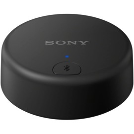 Sony Wireless Transmitter WLA-NS7 Bluetooth Transmitter/Compatible Headphones and BRAVIA XR Combination for 360 Stereoscopic Acoustics, WLA-NS7 BC Black