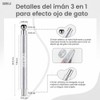 Over Lu | Imán para Uñas Ojo de Gato de