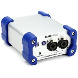 Klark Teknik DN200 V2 2-Channel Active DI Box w/Added Options