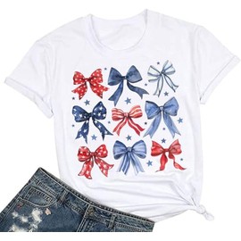 SUEOSU You Look Like The 4th of July Makes Me Want A Hot Dog Real Bad Shirt Independence Day Tee.（White-5，M）