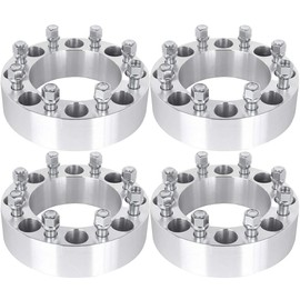 ECCPP 4X 2 inch Wheel Spacers 8x6.5 to 8x6.5 8 Lug 126.15mm CB fits for Do-dge Ram 2500 3500 for F-ord F250 for F-ord F350 with 9/16 Thread